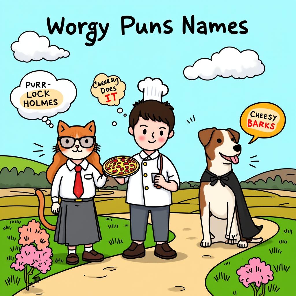 Funny & Clever Pun Names