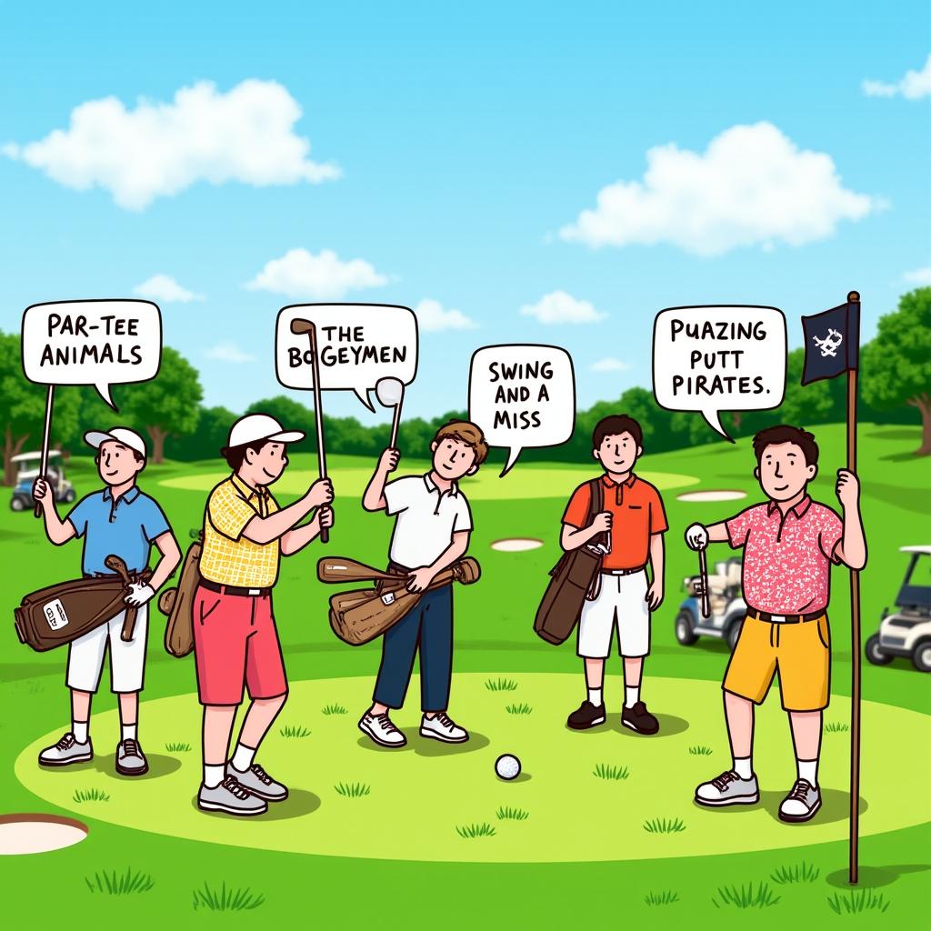 Funny Golf Team Names